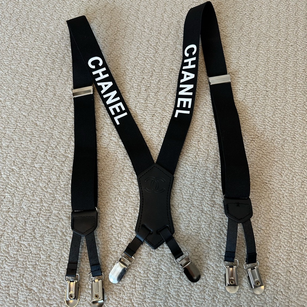 Black suspenders